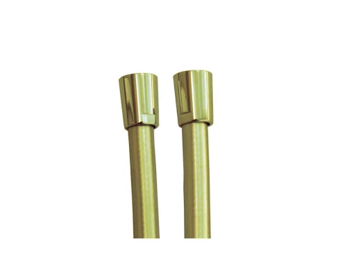 Шланг душевой 1,75м из ПВХ с поворотным концом 2475COC золото брашированное