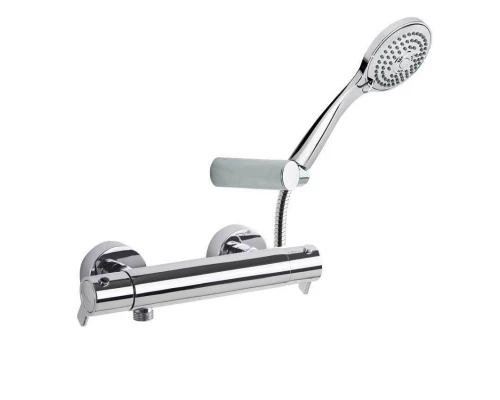 Термостатический смеситель для душа наружнего монтажа с душевым комплектом BLAUTHERM 9434T3