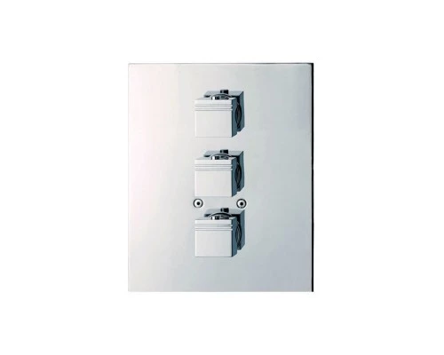 Встраиваемый термостатический смеситель для душа KUATRO 4723S на 3 выхода