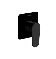 Встраиваемый смеситель для душа ALEXIA 361801SNM матовый черный на 1 выход