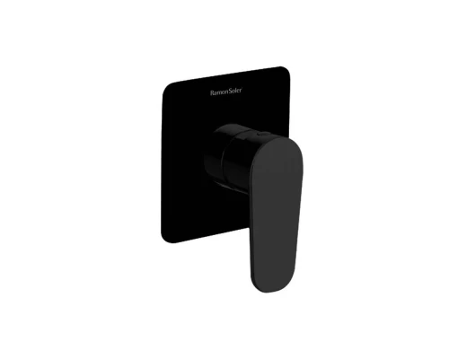 Встраиваемый смеситель для душа ALEXIA 361801SNM матовый черный на 1 выход