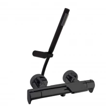 Термостатический смеситель для ванны наружнего монтажа с каскадным изливом и душевым комплектом ALEX