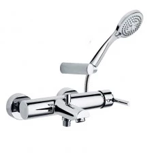 Смеситель для ванны наружнего монтажа однорычажный с душевым коплектом DRAKO 3305T3