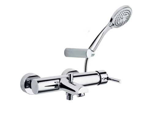 Смеситель для ванны наружнего монтажа однорычажный с душевым коплектом DRAKO 3305T3