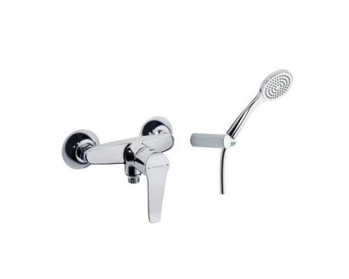 Термостатический смеситель для душа наружнего монтажа с душевым комплектом YPSILON PLUS 6408T1