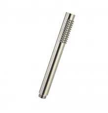 Душевая лейка круглая 1 режим латунь 3714NC никель брашированный