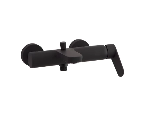 Смеситель для душа однорычажный наружнего монтажа ALEXIA 360501SNM матовый черный