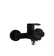 Смеситель для ванны наружнего монтажа однорычажный NEW FLY 570502SNM матовый черный