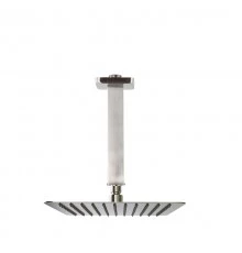 Тропический душ потолочный квадратный нерж.сталь BVKRK300NC никель 