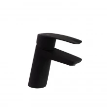 Смеситель для раковины однорычажный NEW FLY 570101NM матовый черный (M)