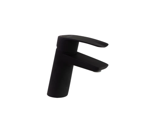 Смеситель для раковины однорычажный NEW FLY 570101NM матовый черный (M)