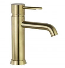 Смеситель для раковины однорычажный ODISEA 390401OC золото брашированное (M)