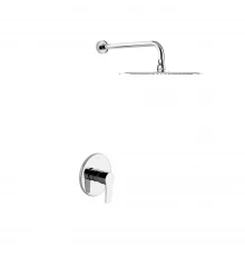 Встраиваемая душевая система с тропическим душем TITANIUM K1818013