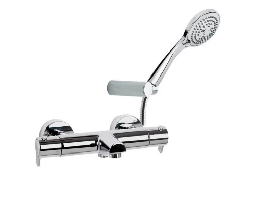 Термостатический смеситель для ванны наружнего монтажа с душевым комплектом BLAUTHERM 943801T3