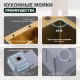 Кухонная мойка Splenka S705.7850.03, золотой сатин