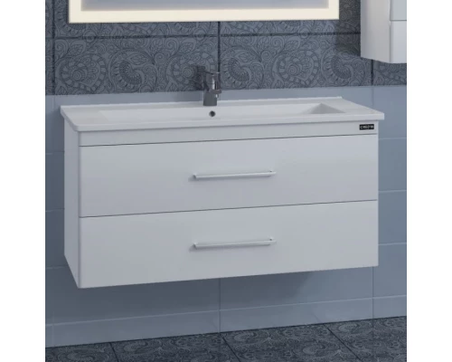 Тумба белый глянец 103 см Санта Вегас 226012л