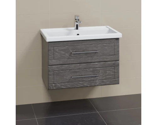 Тумба дуб шале графит 77 см Санта Венера 221014