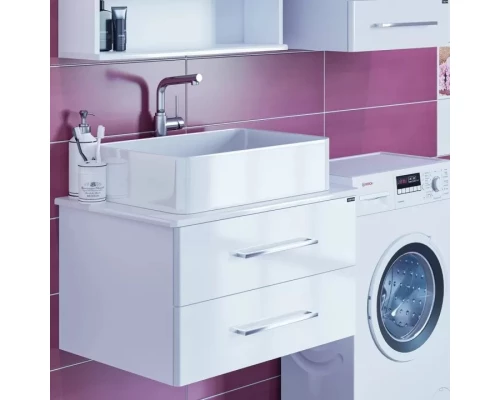 Тумба белый глянец 70 см Санта Вегас 226014л