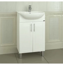 Тумба белый глянец 48,5 см Санта Дублин 223011