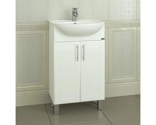 Тумба белый глянец 48,5 см Санта Дублин 223011