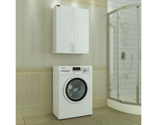 Шкаф подвесной белый глянец Санта Дублин 423001