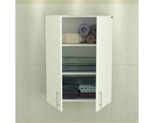 Шкаф подвесной белый глянец Санта Дублин 423001