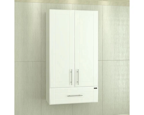 Шкаф подвесной белый глянец Санта Дублин 423002