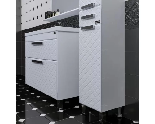 Тумба белый глянец 97 см Санта Калипсо 217011лN