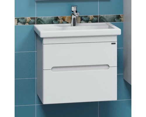 Тумба белый глянец 56 см Санта Лондон 224035