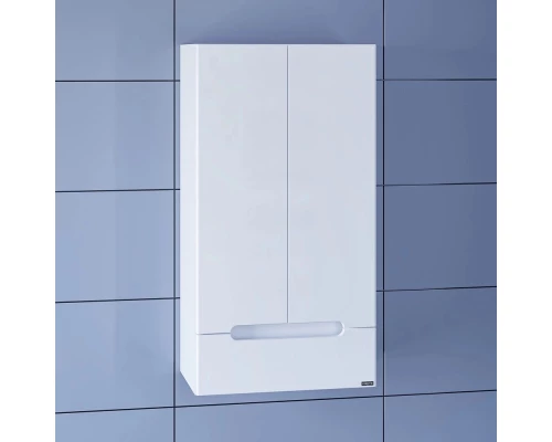 Шкаф подвесной белый глянец Санта Лондон 424003