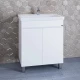 Тумба белый глянец 66,5 см Санта Марс 700241