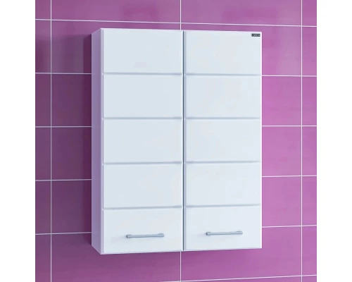 Шкаф подвесной белый глянец Санта Омега 407002