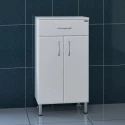 Тумба белый глянец 45 см Санта Стандарт 301005