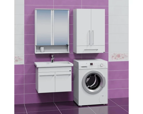 Комплект мебели белый глянец 71 см Санта Вегас 226035 + FOCTEP70 + 700179