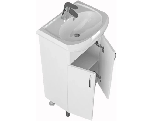 Комплект мебели белый глянец 46 см Санта Уют 201084 + YYUT45 + 101081