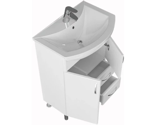 Комплект мебели белый глянец 60 см Санта Грация 201020 + GPACIYA60 + 101112