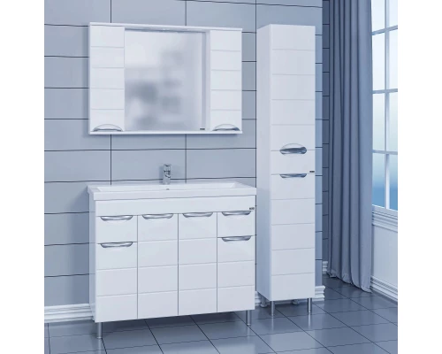 Комплект мебели белый глянец 101 см Санта Родос 206016 + FOCTEP100 + 106018