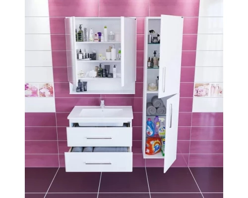 Комплект мебели белый глянец 76,5 см Санта Вегас 226031 + OCKAP75 + 700180