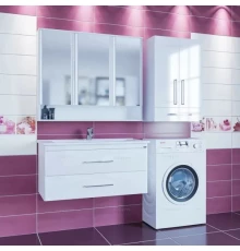 Комплект мебели белый глянец 106,5 см Санта Вегас 226034 + OCKAP105 + 700182