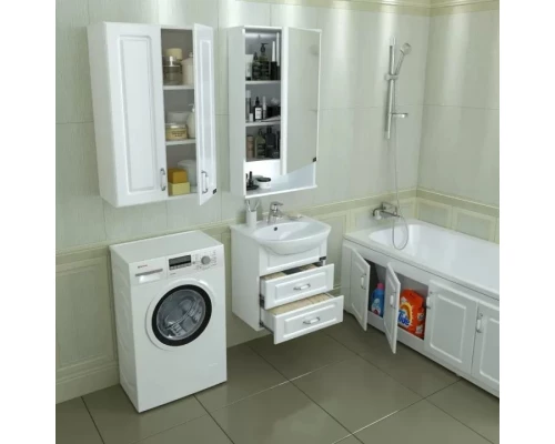 Комплект мебели белый глянец 51 см Санта Верона 700190 + YYUT50 + 700177