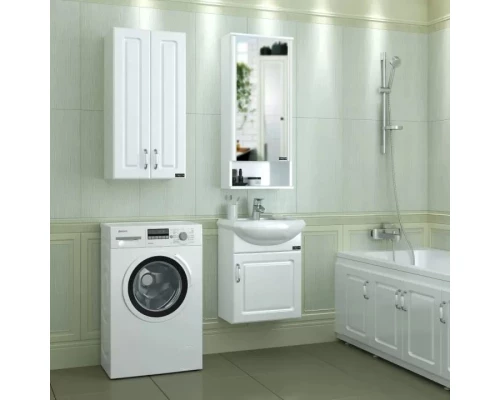 Комплект мебели белый глянец 46 см Санта Верона 700196 + YYUT45 + 700176