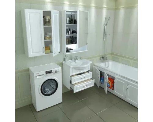 Комплект мебели белый глянец 60 см Санта Верона 700191 + CATYPH60 + 700178