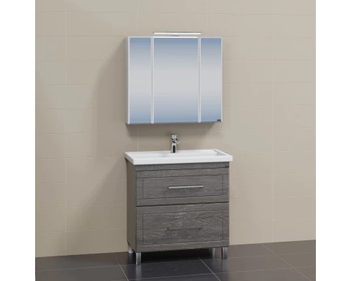 Комплект мебели дуб шале графит 81,5 см Санта Венера 221018 + FOCTEP80 + 113011