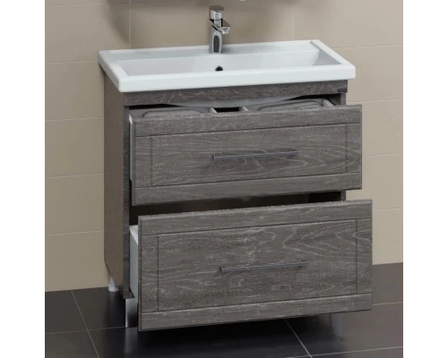 Комплект мебели дуб шале графит 81,5 см Санта Венера 221018 + FOCTEP80 + 113011