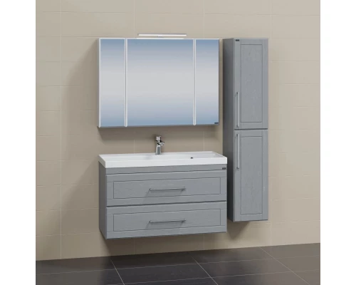 Комплект мебели серый дуб 100 см Санта Венера 221021 + CLASSIC100M + 113013