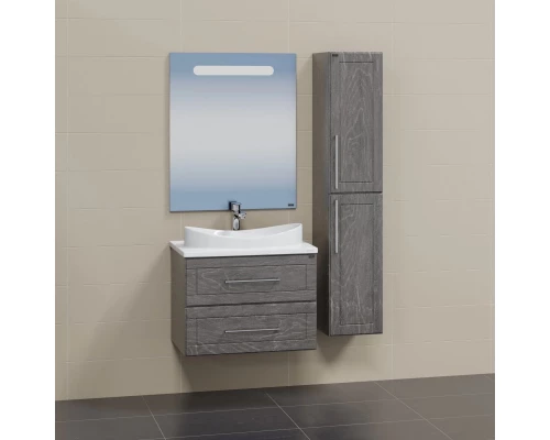 Комплект мебели дуб шале графит 70 см Санта Венера 221028 + Vega70 + 900519