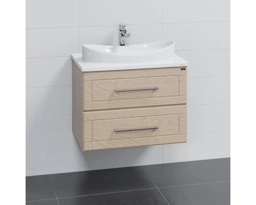 Тумба с раковиной дуб бежевый 70 см Санта Венера 221026 + Vega70