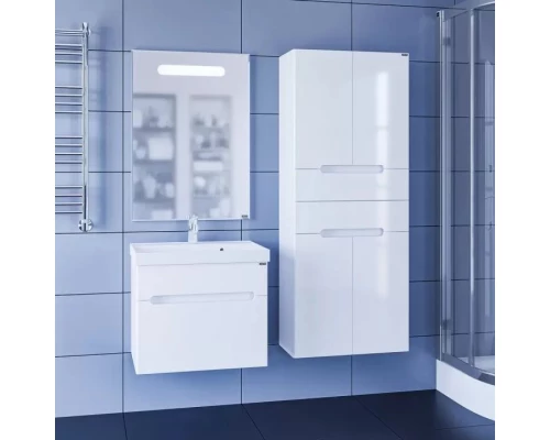 Комплект мебели белый глянец 60,3 см Санта Лондон 224002L + CLASSIC60M + 900518