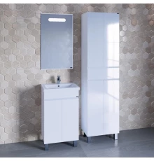 Комплект мебели белый глянец 46,5 см Санта Марс 700239 + FOCTEP50 + 900517