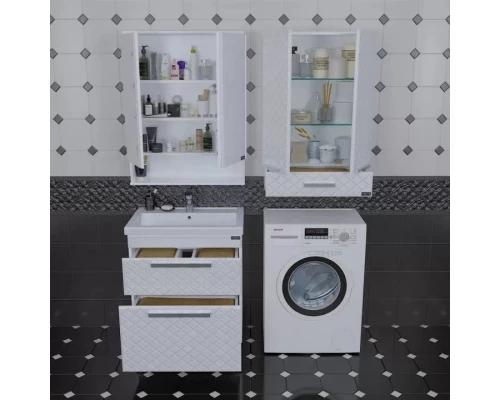 Комплект мебели белый глянец 71 см Санта Калипсо 217005LN + FOCTEP70 + 700179